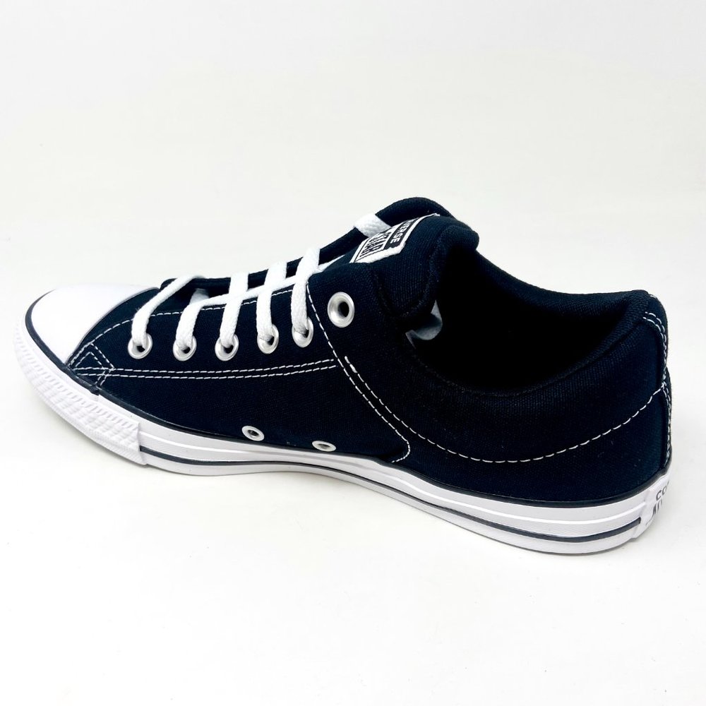 Converse Chuck Taylor All Star High Street Ox Black White Mens A01718F - Picture 3 of 5